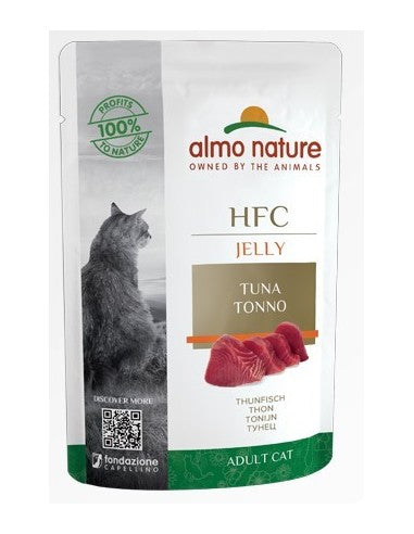 Almo Nature HFC Jelly Cats - Tonno 55g Almo Nature HFC Jelly Cats - Tonno 55g